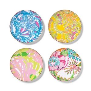 Lilly Pulitzer for Target 4pk Appetizer Plates